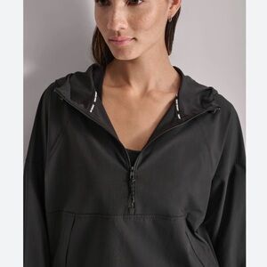 DKNY Charcoal Hooded Pullover